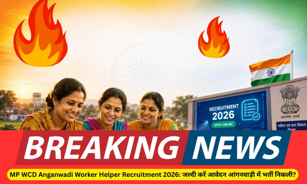 MP WCD Anganwadi Worker Helper