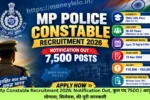 Mp Constable Recruitment