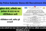 Mp Police Subedar Steno ASI Recruitment 2026