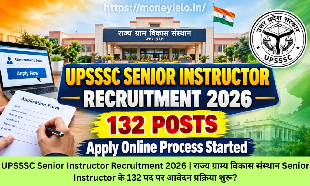 UPSSSC Senior Instructor Recruitment 2026