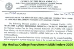 Mp Medical College Recruitment MGM Indore 2026